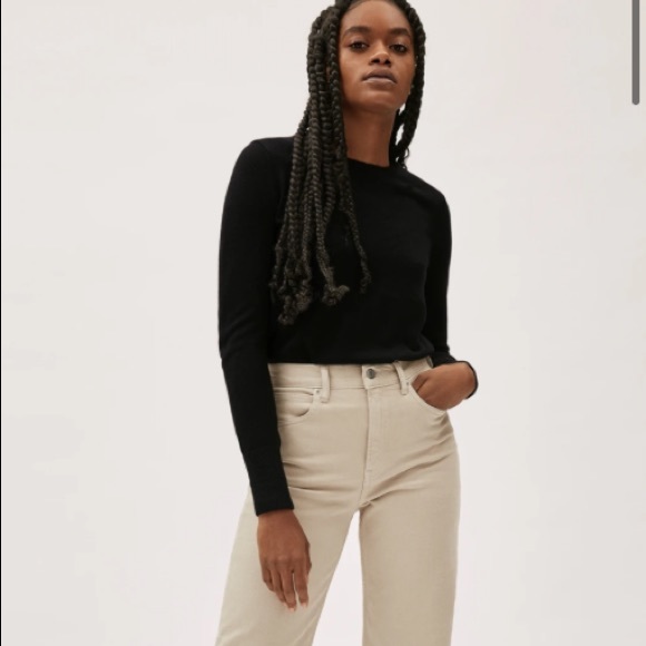 Everlane Sweaters - Everlane The Cashmere Crew Black Women’s L